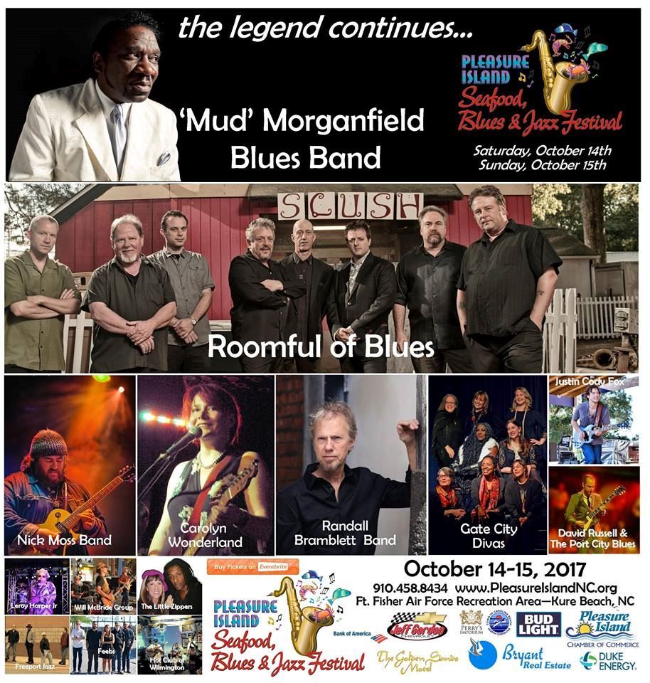 30OffLocal. Pleasure Island Seafood, Blues and Jazz Festival Oct. 14 & 15