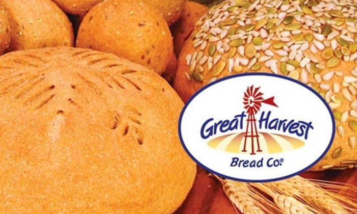 great harvest bread menu